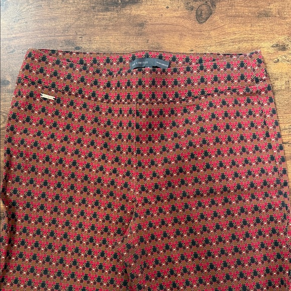The Limited Women's Red and Black Geometric Cropped Pants - Picture 2 of 7